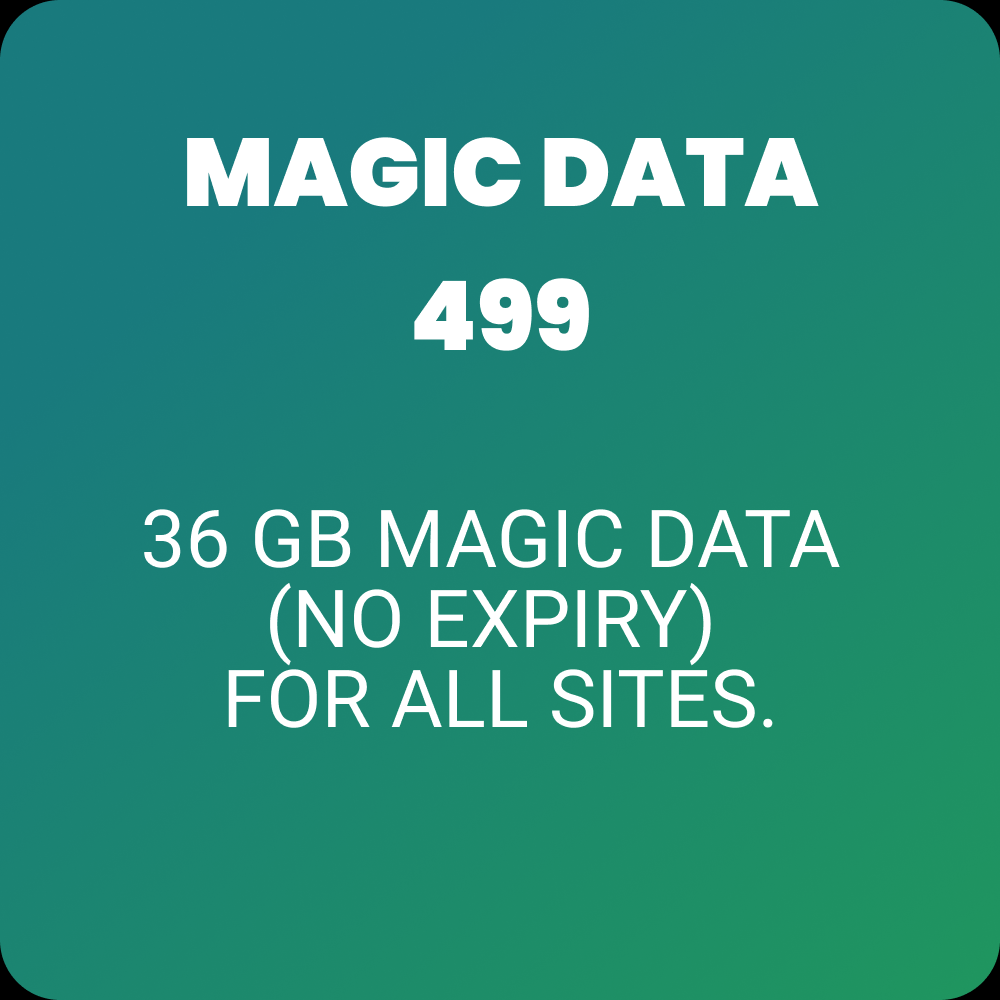 MAGIC DATA 499